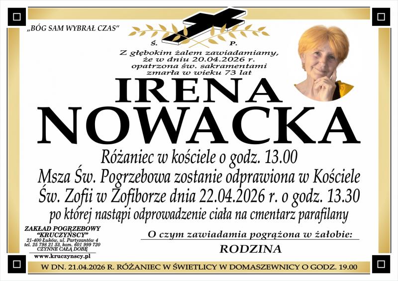 Irena Nowacka