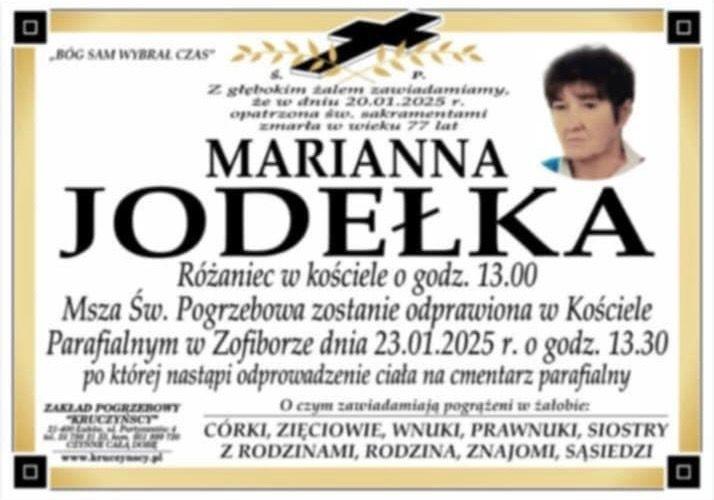 Marianna Jodełka