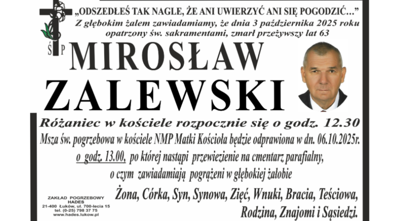 Mirosław  Zalewski 