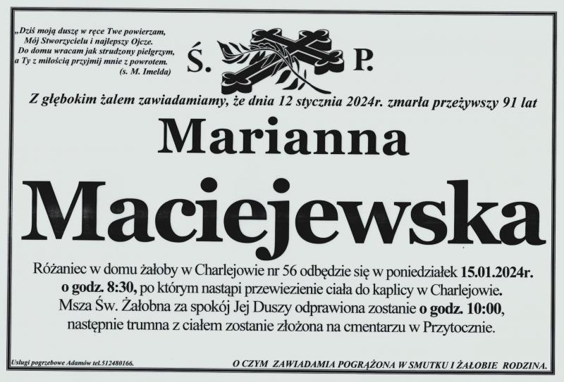 Marianna  Maciejewska 