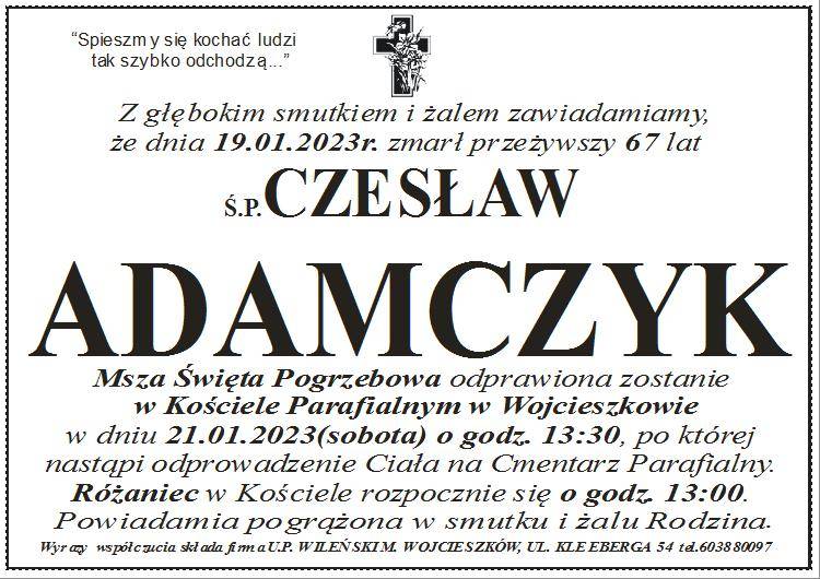 Czesław Adamczyk