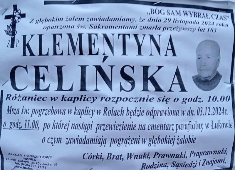 Klementyna Celińska