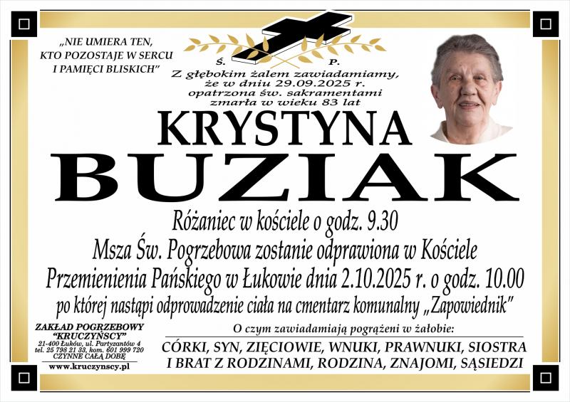 Krystyna  BUZIAK