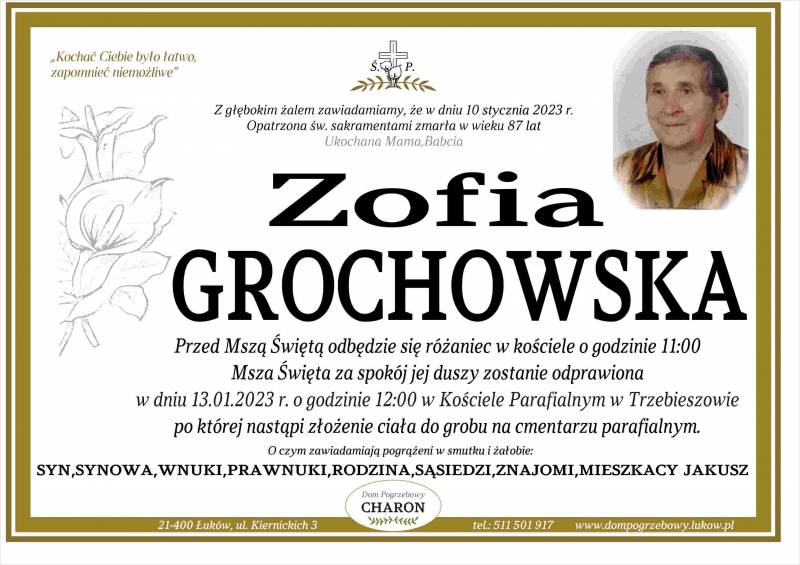 Zofia  Grochowska 