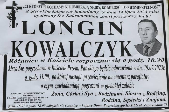 Longin  Kowalczyk