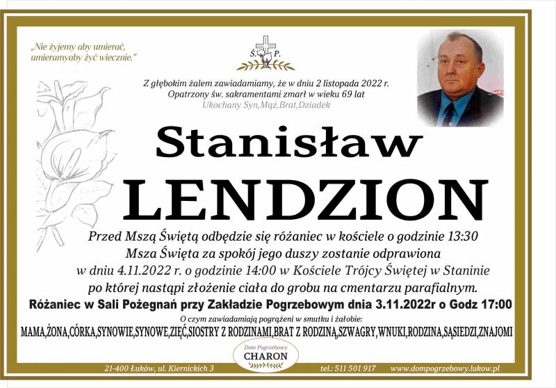 Stanisław  Lendzion