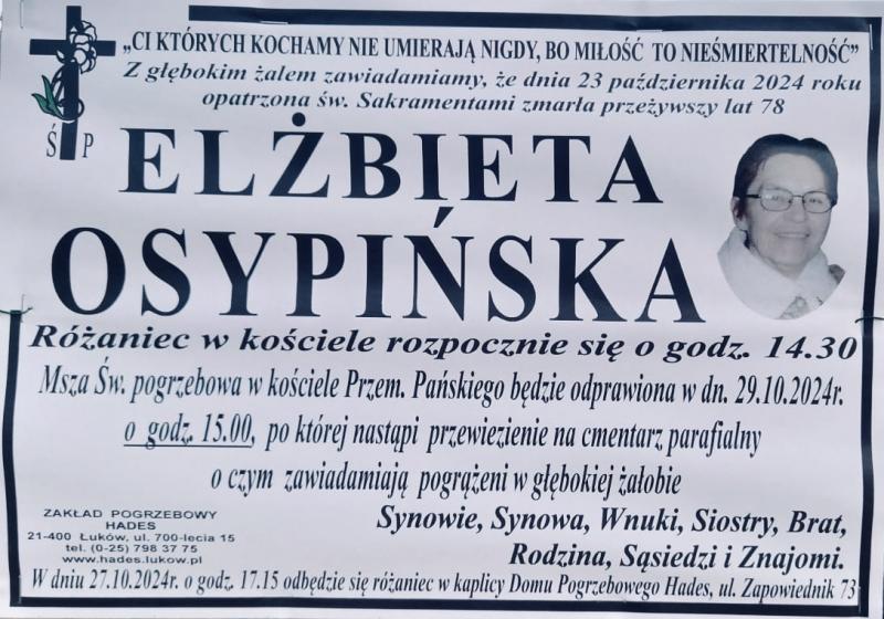 Elżbieta  Osypińska