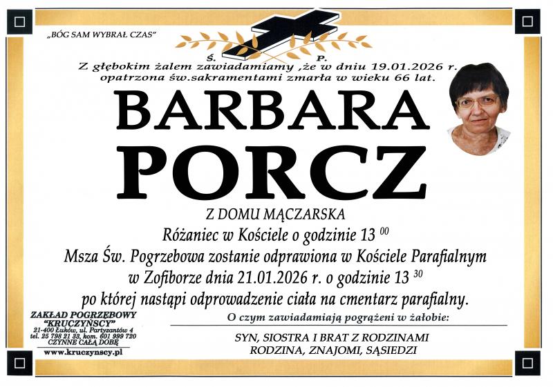 Barbara  Porcz