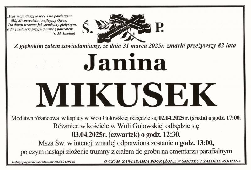 Janina Mikusek