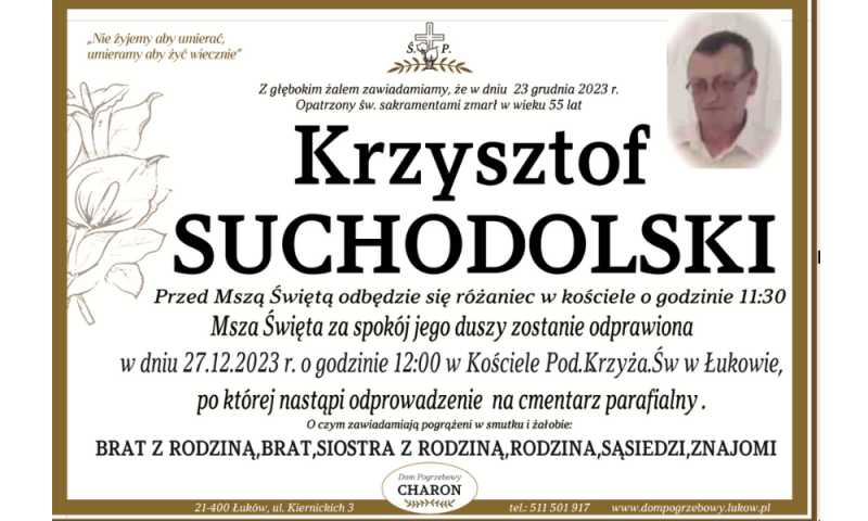 Krzysztof  Suchodolski 