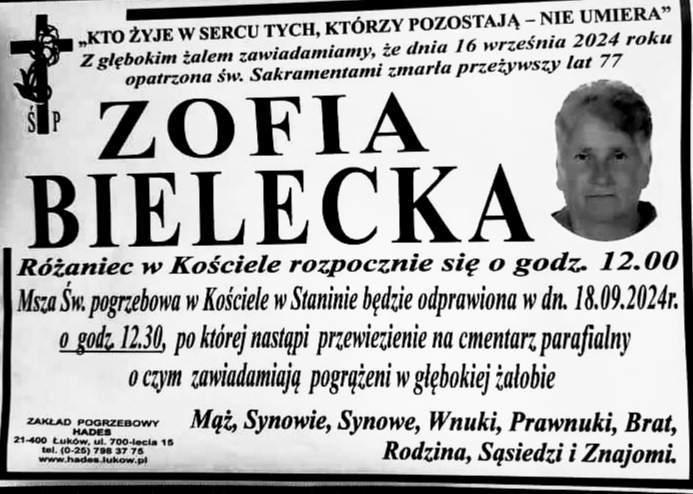 Zofia Bielecka