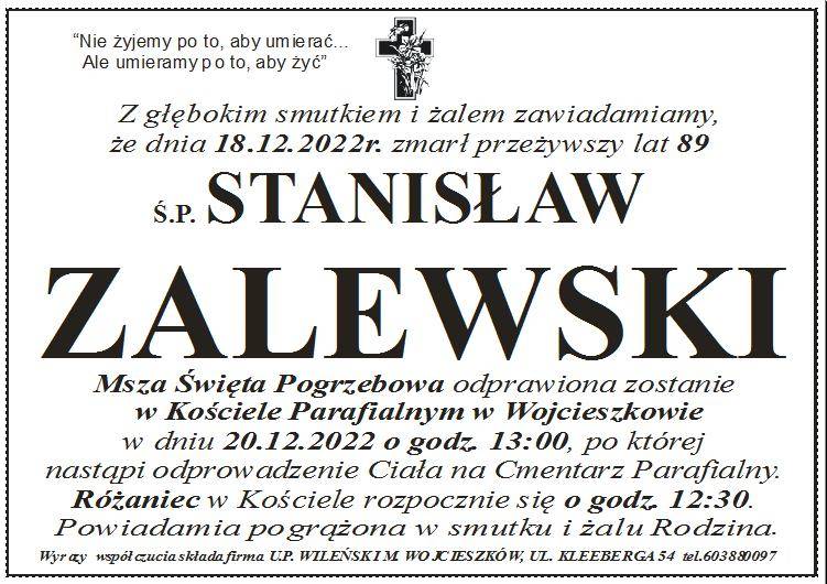 Stanisław  Zalewski