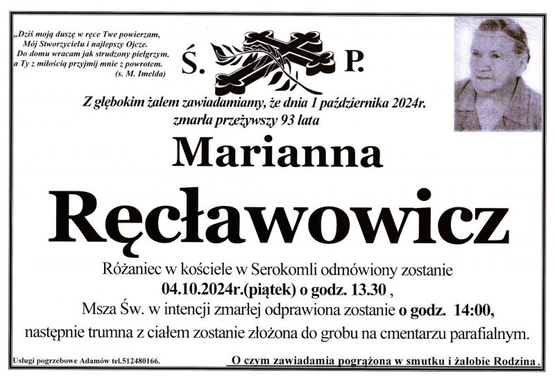 Marianna Ręcławowicz