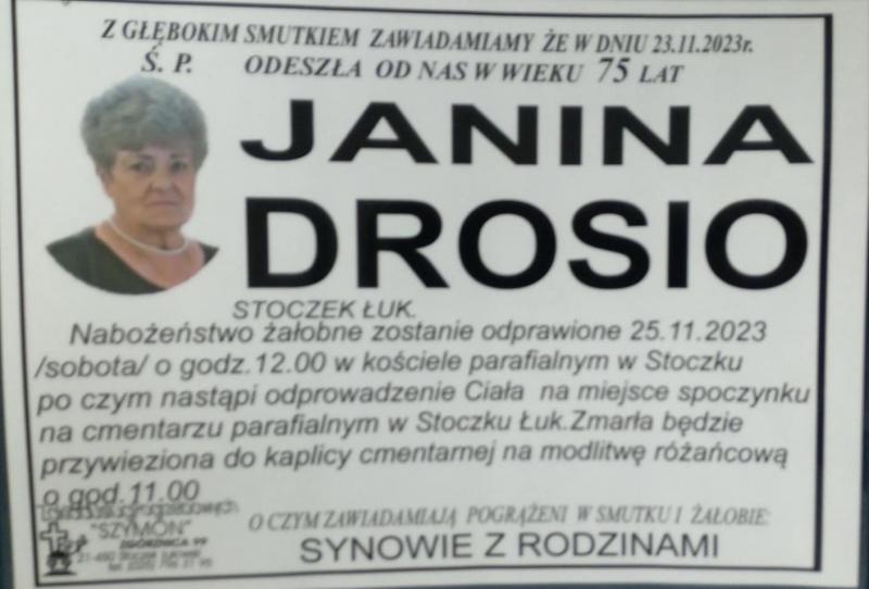 Janina  Drosio