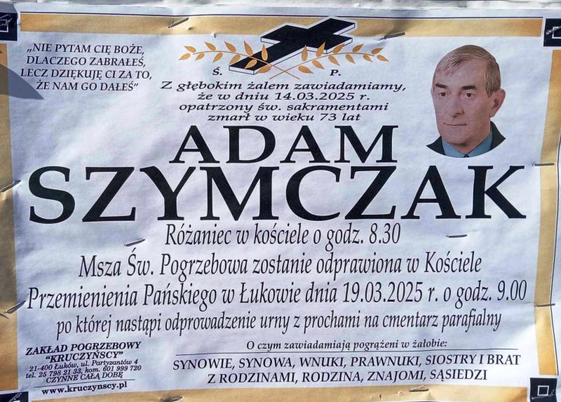 Adam  Szymczak