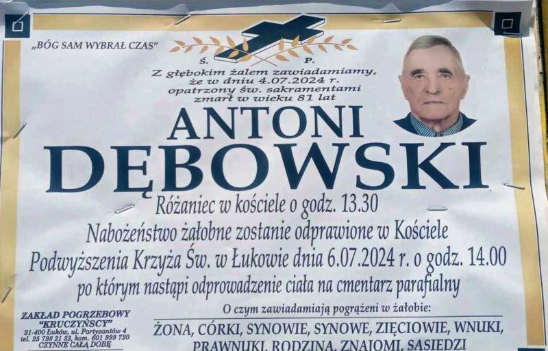 Antoni  Dębowski 