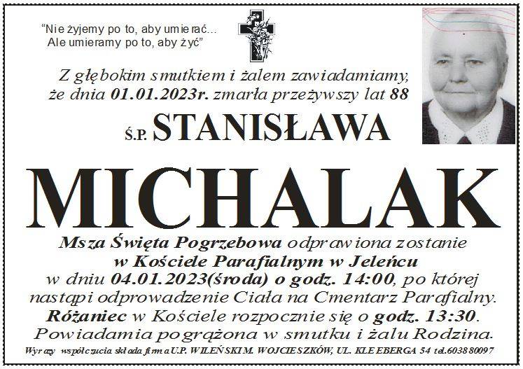 Stanisława  Michalak 