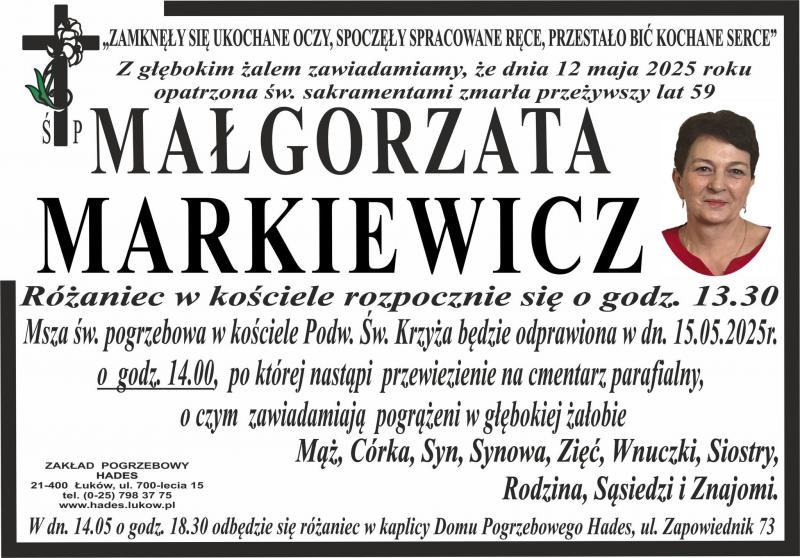 Małgorzata  Markiewicz