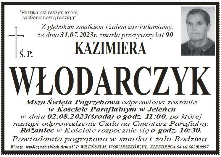 Kazimiera Włodarczyk