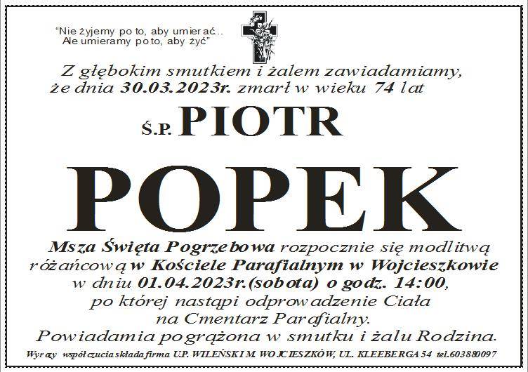 Piotr   Popek