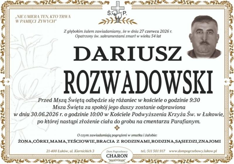 Dariusz  Rozwadowski 