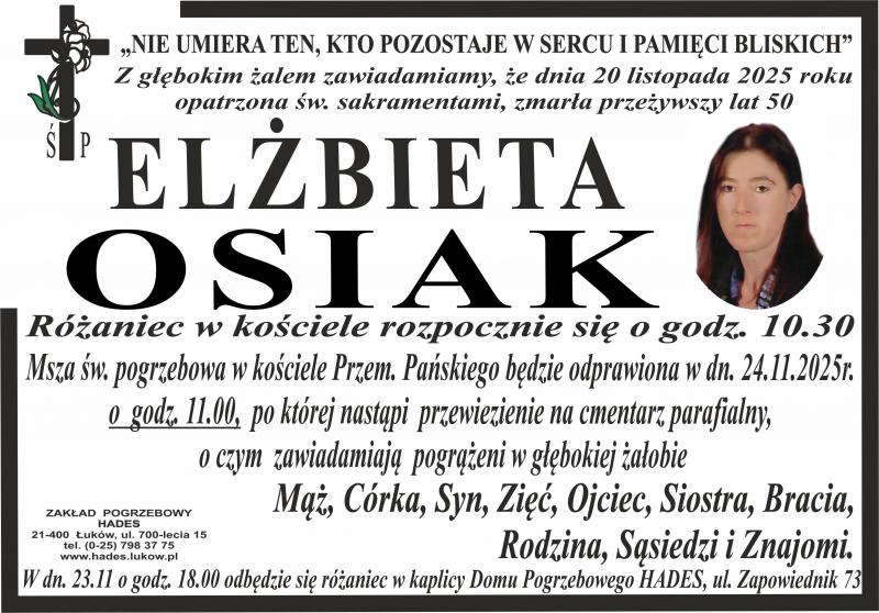 Elżbieta  Osiak