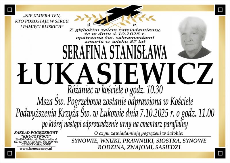 Serafina Stanisława Łukasiewicz