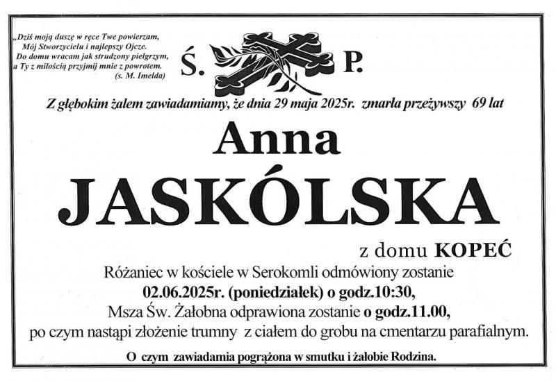 Anna Jaskólska
