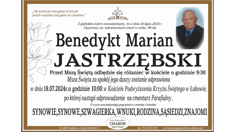 Benedykt Marian  Jastrzębski 