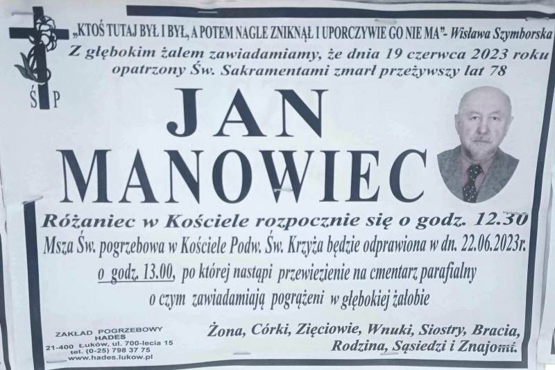 Jan  Manowiec
