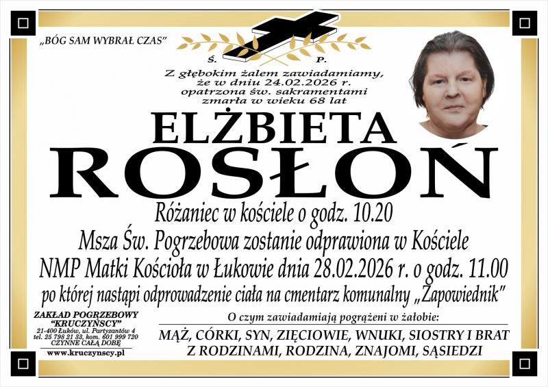 Elżbieta  Rosłoń