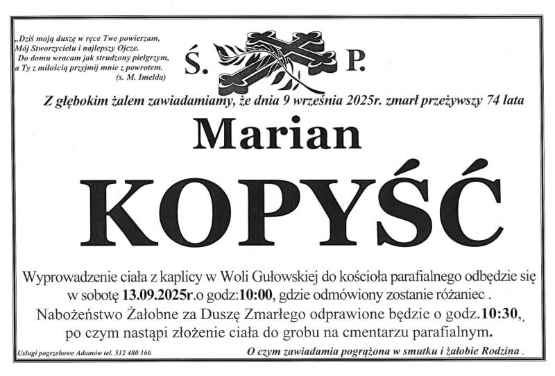 Marian Kopyść
