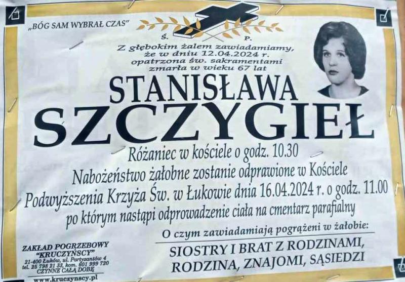 Stanisława  Szczygieł 