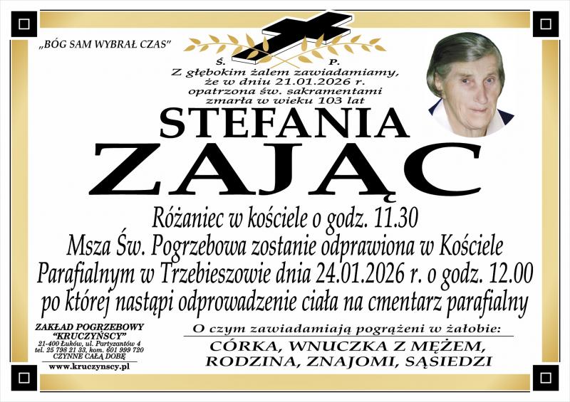 Stefania  Zając 