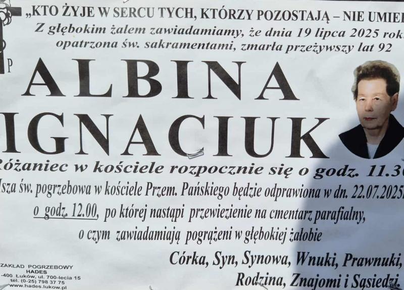 Albina Ignaciuk
