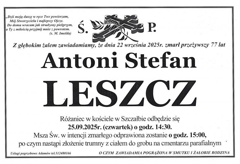 Antoni Stefan Leszcz