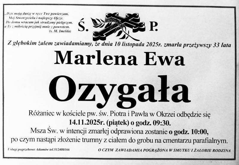Marlena Ewa Ozywała 