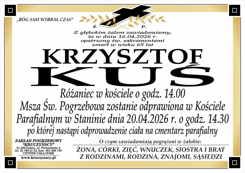 Krzysztof  Kuś