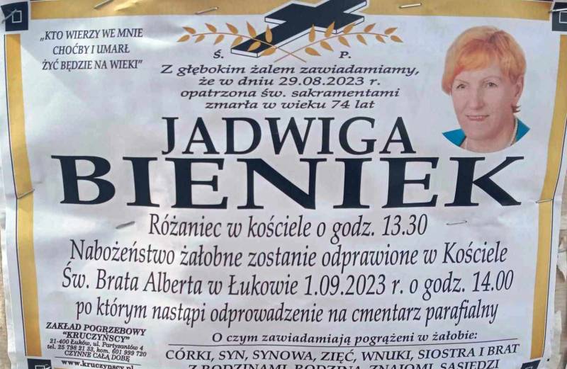 Jadwiga  Bieniek