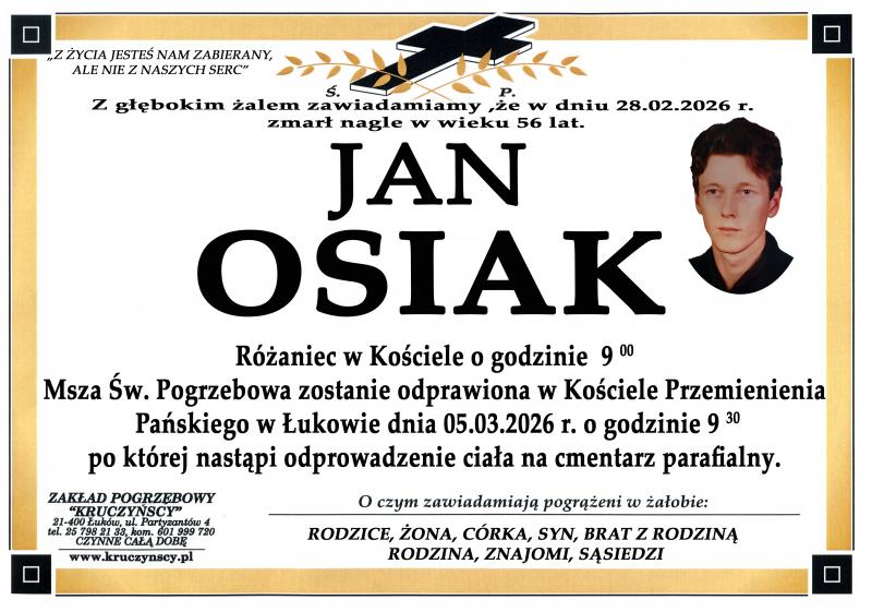 Jan  Osiak