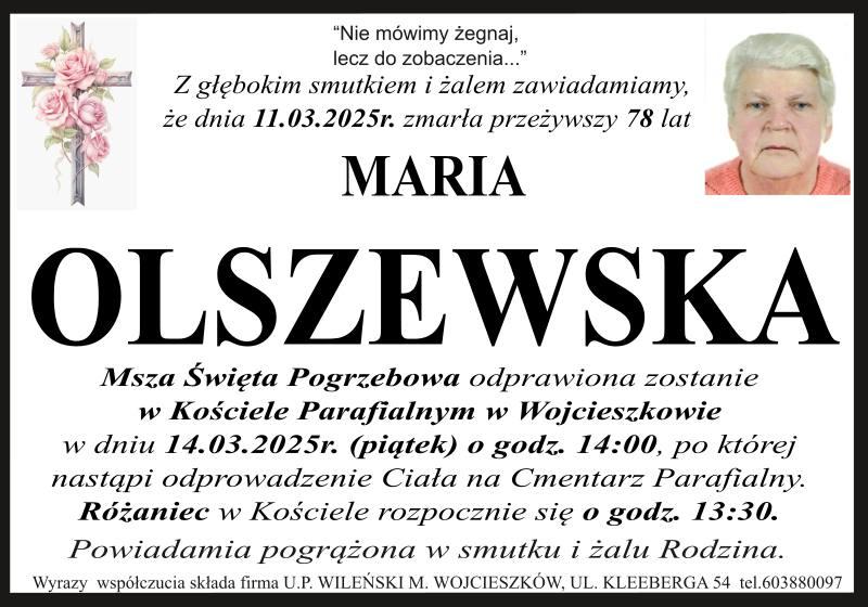 Maria Olszewska 