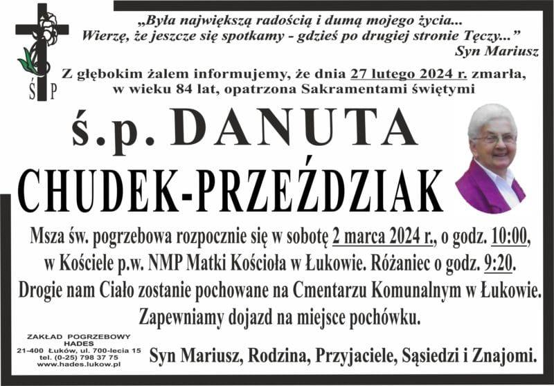 Danuta Chudek - Przeździak