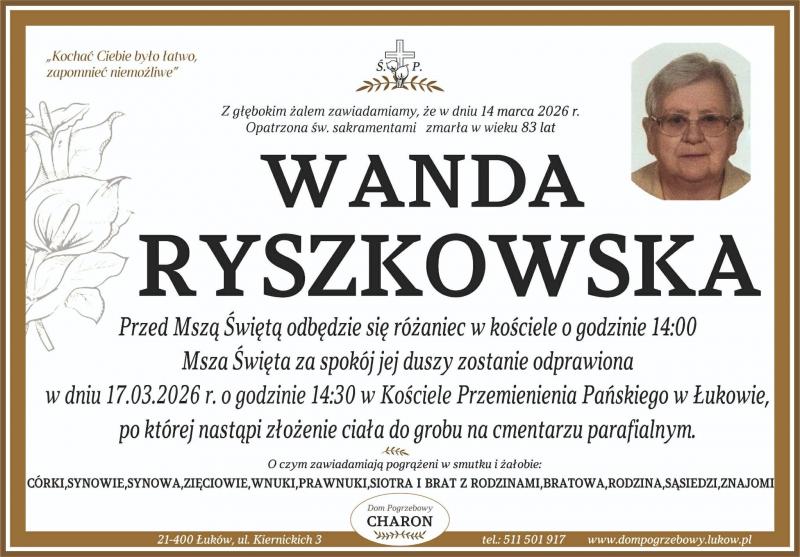 Wanda  Ryszkowska 