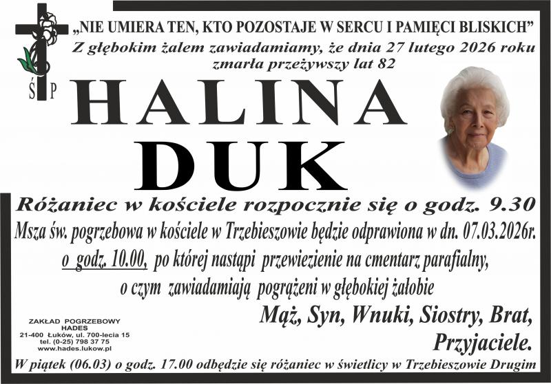 Halina  Duk