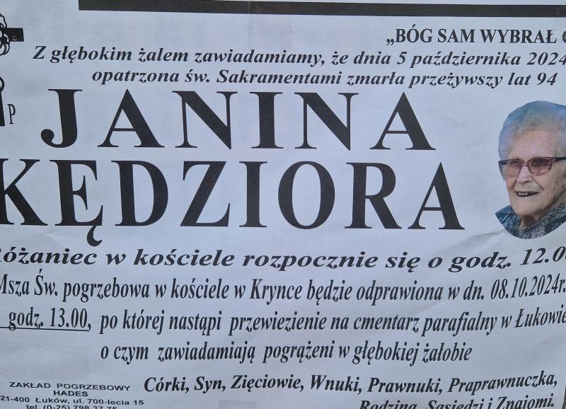 Janina Kędziora