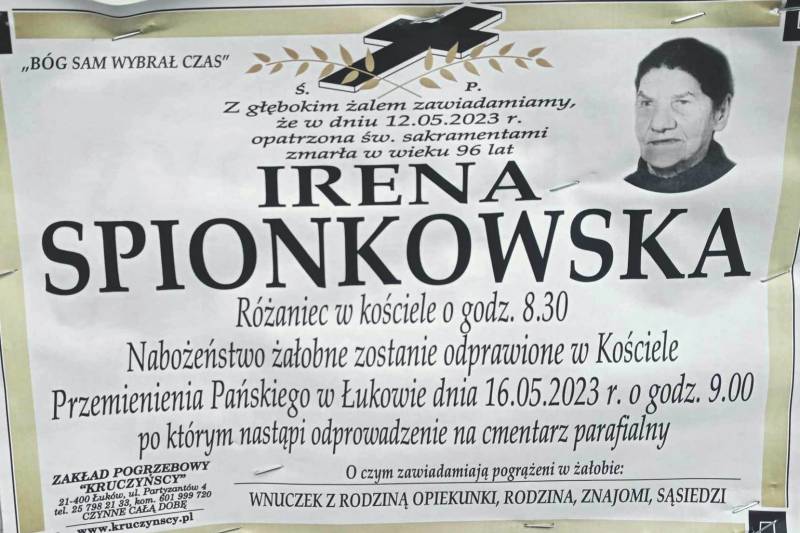 Irena Spionkowska