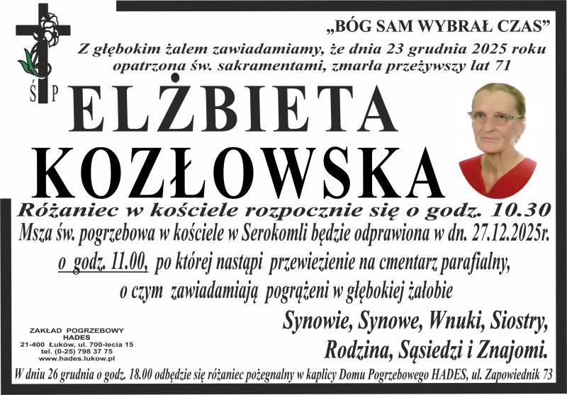 Elżbieta Kozłowska 