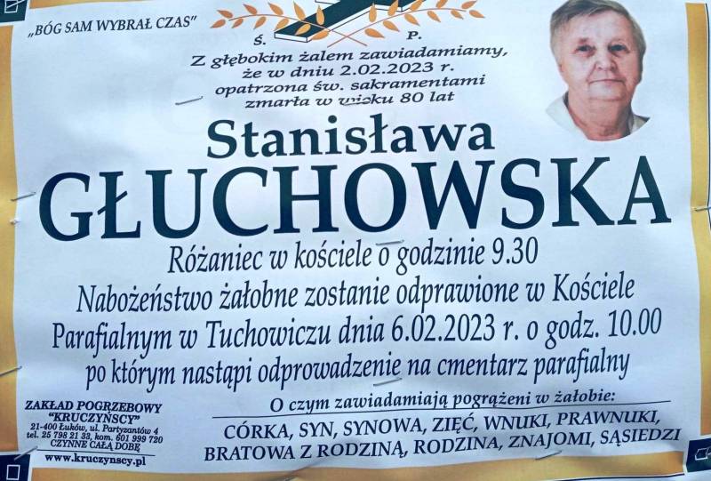 Stanisława   Głuchowska 
