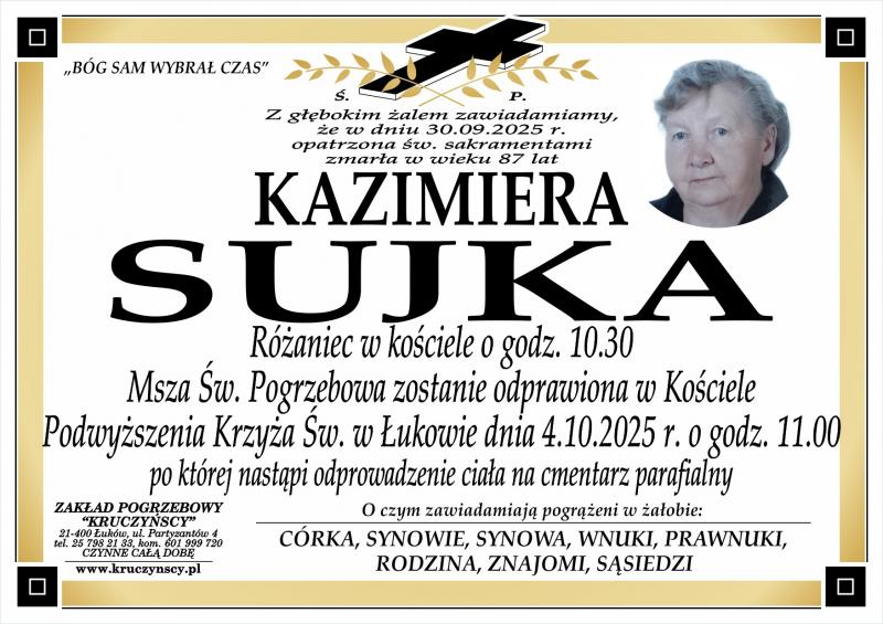 Kazimiera Sujka