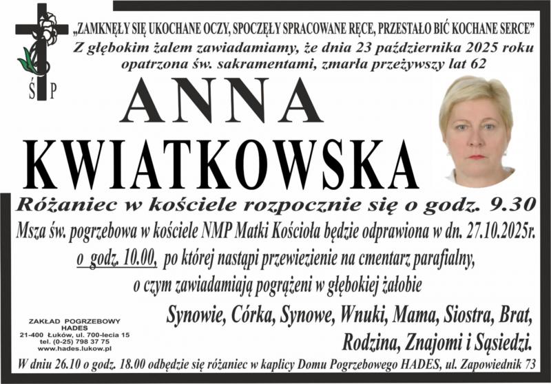 Anna  Kwiatkowska 